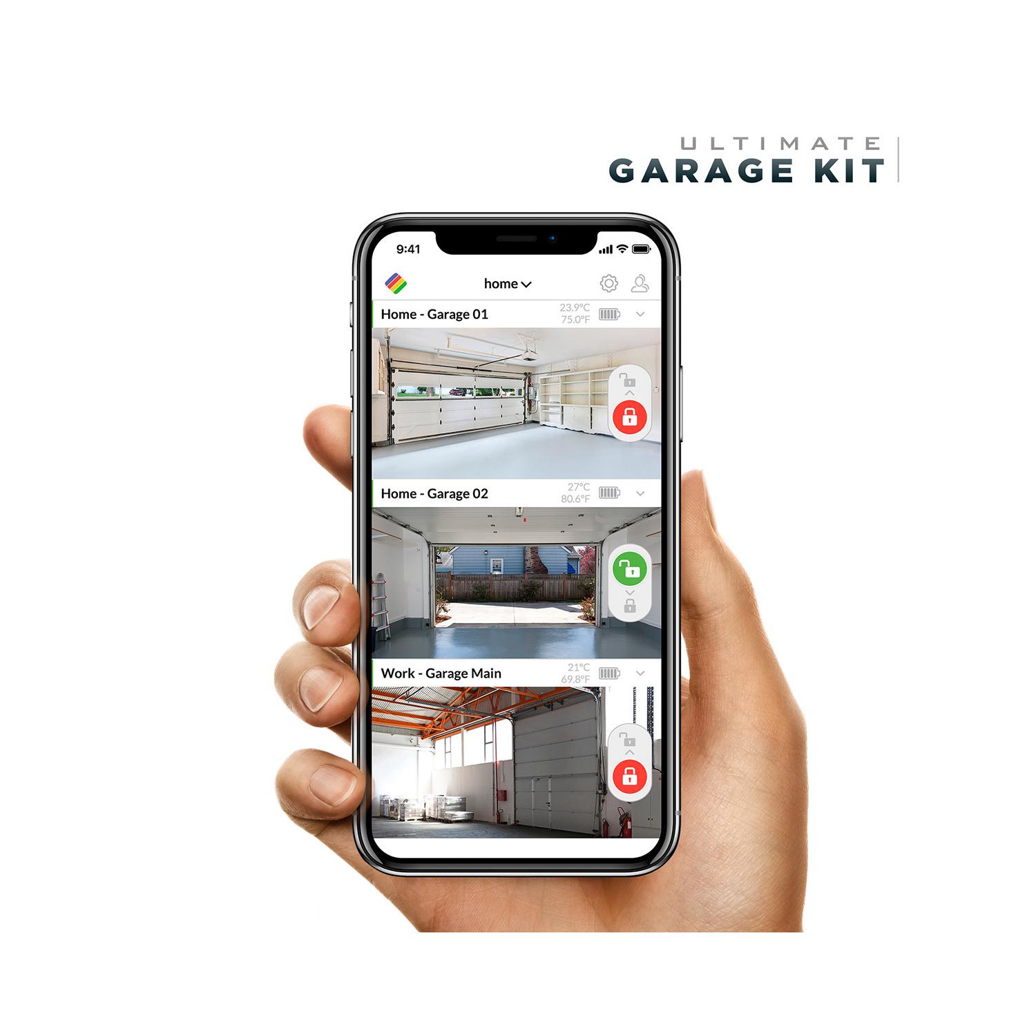 Full Gate automation kit with Video Surveillance