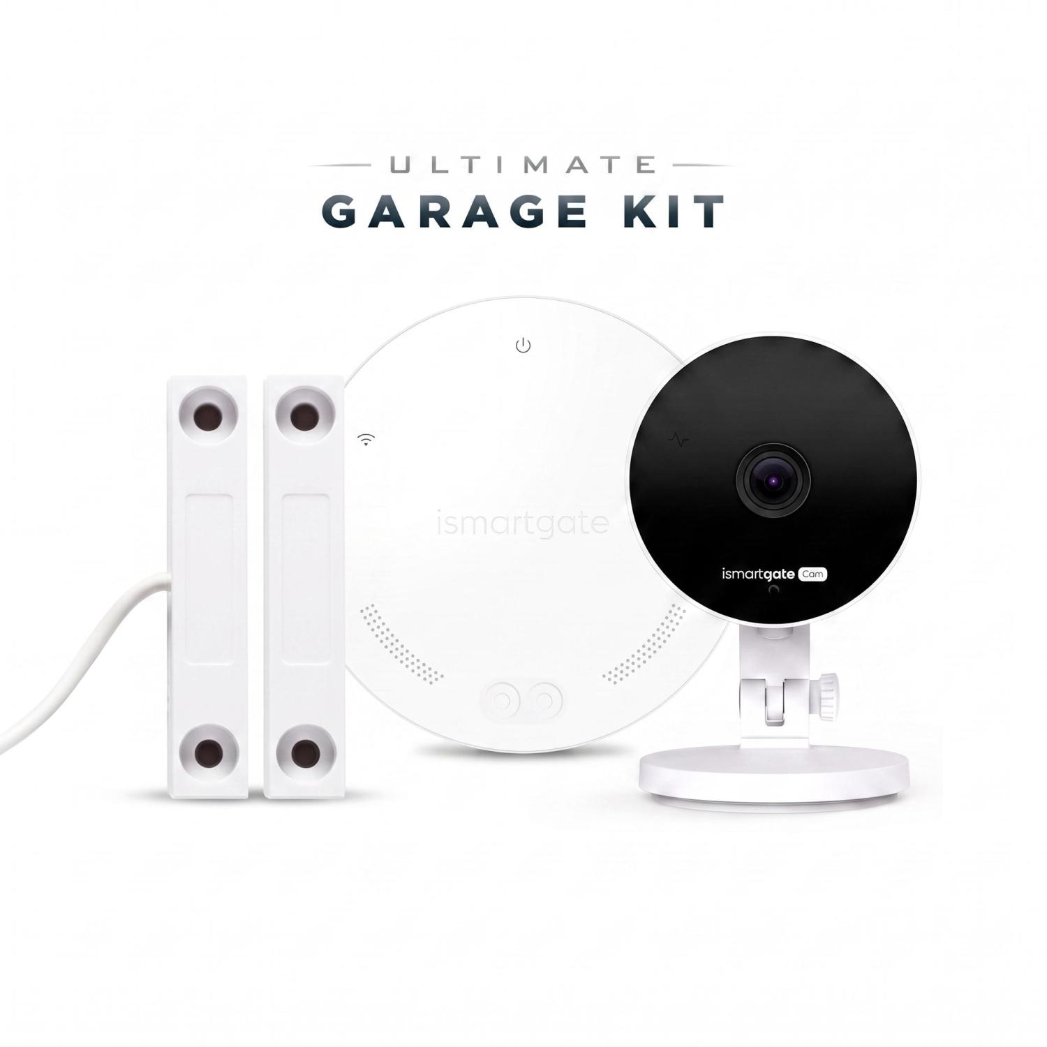 ismartgate mini smart opener wired sensor kit for one gate with Alexa and Google Home.