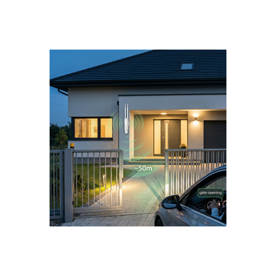 Outdoor Wi-Fi Repeater for Gates | Waterproof Dual Band
